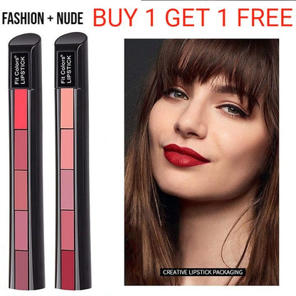 5-in-1 Lipstick – Buy 1 Get 1 Free