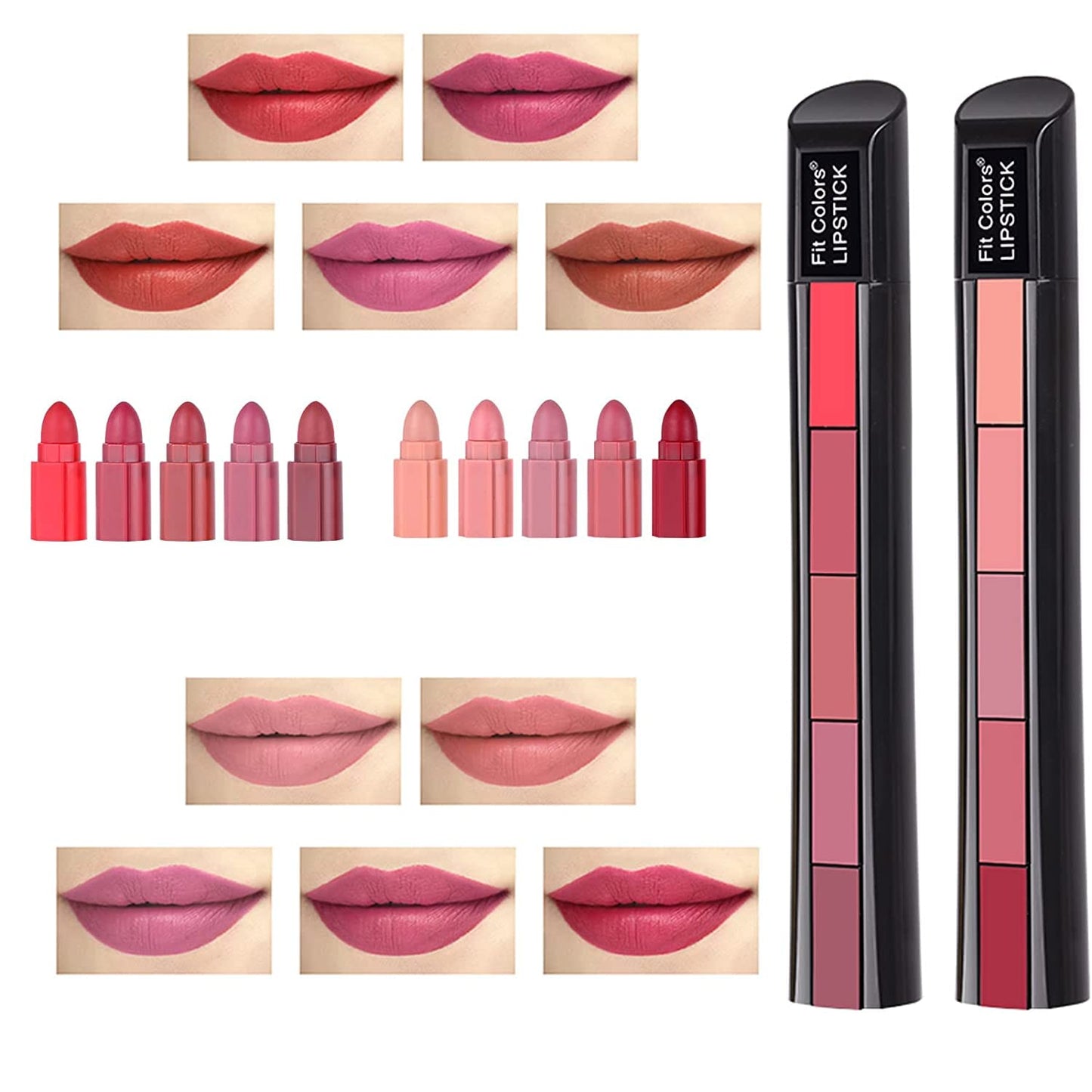 5-in-1 Lipstick – Buy 1 Get 1 Free