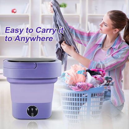 Mini Portable Washing Machine with Dryer