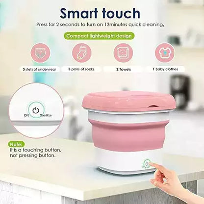 Mini Portable Washing Machine with Dryer