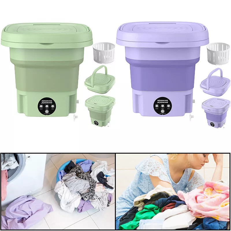 Mini Portable Washing Machine with Dryer