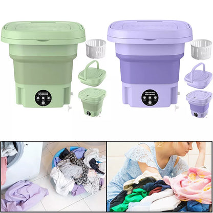 Mini Portable Washing Machine with Dryer